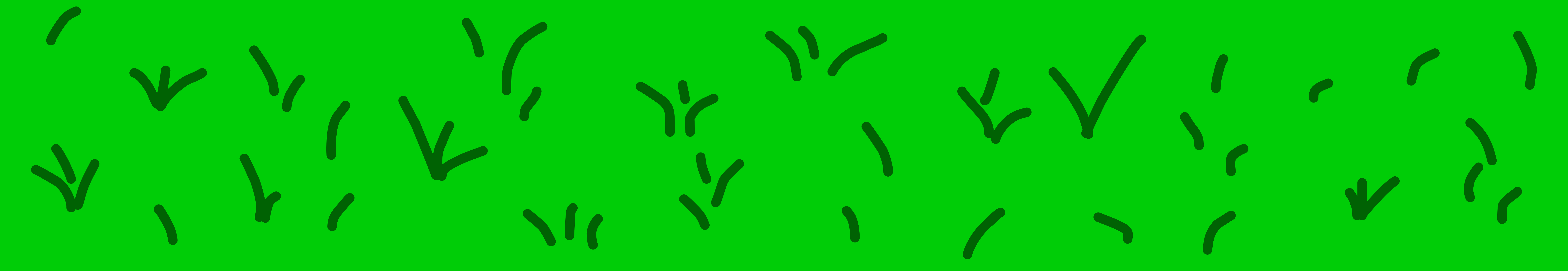 Dessin enfantin d'herbe